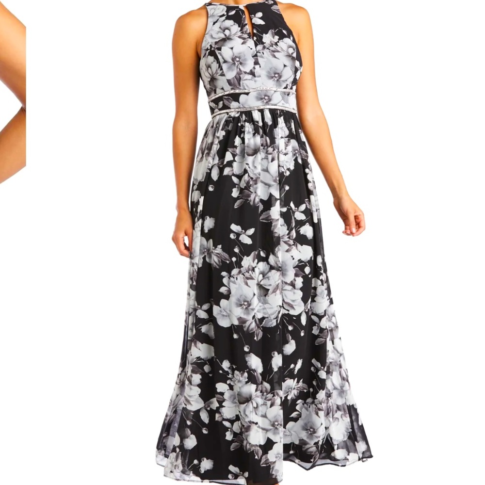 R&M Richards Floral Dress